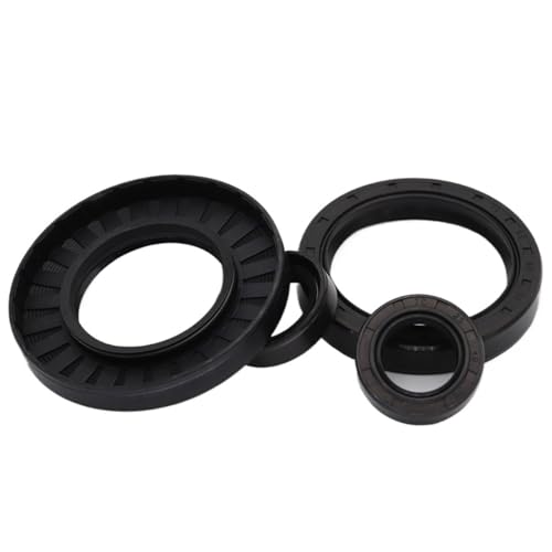 Joint d'étanchéité radial 42x82x10 mm NBR noir en U pour arbre rotatif