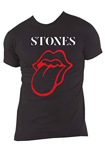 The Rolling Stones T Shirt Sixty Classic Vintage Tongue Nouveau Officiel Homme - Les Beatles, Paul McCartney, John Lennon, RIngo Starr, George Harrison The Rolling Stones T Shirt Sixty Classic Vintage Tongue Nouveau Officiel Homme – Image 5