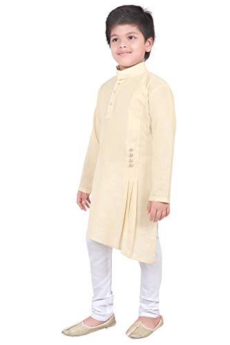 Image of AHHAAAA Kids Ethnic Wear Kurta and Pyjama Set for Boys