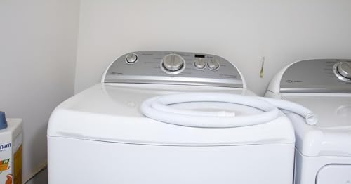 Image of Inlet & outlet hose pipes (2 Meter Drain Hose Topload)