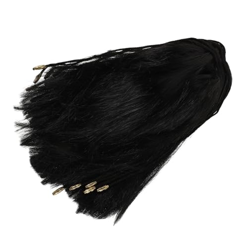 Toyvian かつらドレスアップ ステージ衣装 エジプト衣装 女性用エジプトウィッグ プラスチック Black