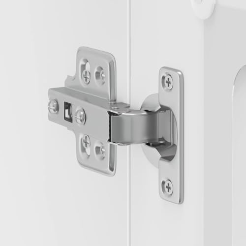 Vidaxl Pensile Da Cucina Con Porta In Vetro Kalmar Bianco Truciolato - 5