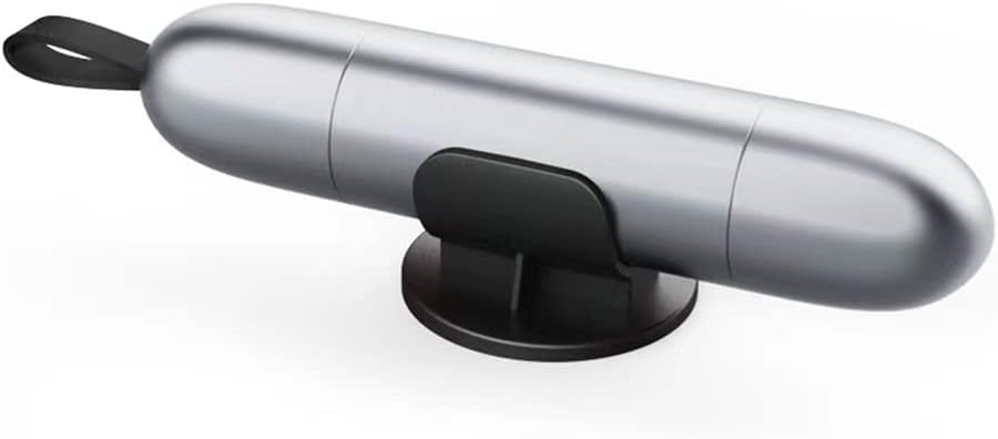 WYNOTT Car Safety Hammer, 2 in 1 Window Glass Breaker and Seatbelt Cutter, Portable Tungsten Steel Spike Emergency Car Rescue Tools (Grey)