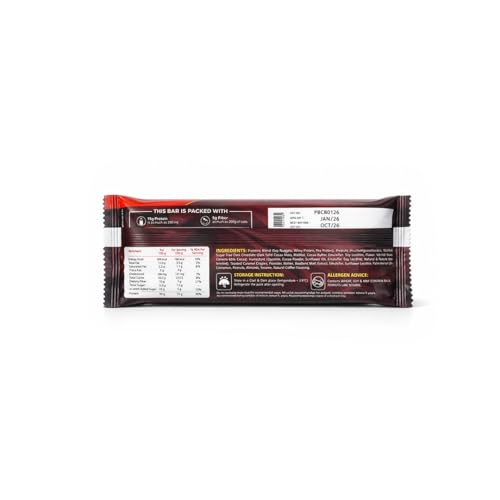 Image of Choco Berry Protein Bar | 15g Protein High Energy Nutrition Bar | 5g Fiber | Zero Added Sugar | Gluten Free Healthy Snack | Daily Fitness Protein Bar