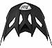 THH T-42 Solid Helmet Replacement Visor/Peak Flat Black