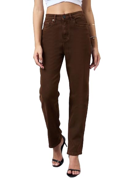 style quotient Women Straight Fit High Rise Stretchable Jeans-picture-27