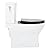 Signature Hardware 481681 Carraway 1.28 GPF Two Piece Elongated Toilet - Seat Included, ADA Compliant - White