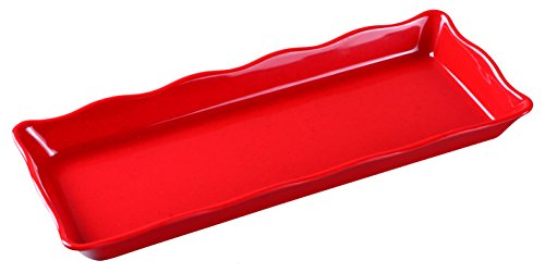 Yanco DC-6014R Deli Collection Scallop Edged Display Tray, 14