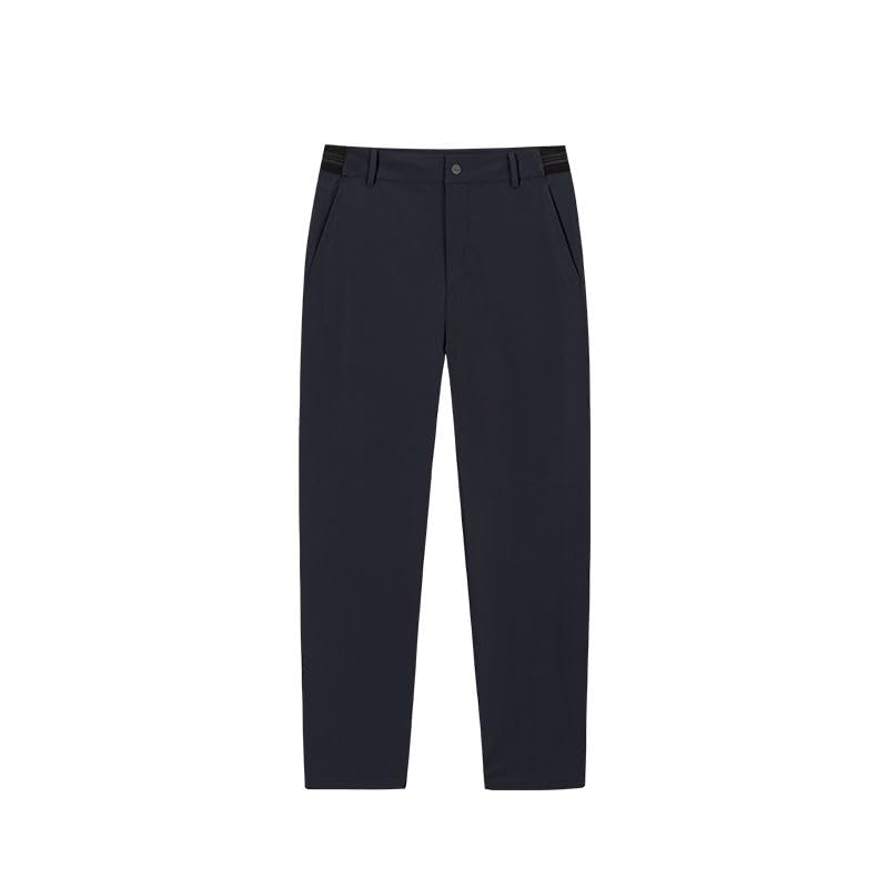 ANTA PANTS BAR Woven Track Pants - Cross Training Black for Men