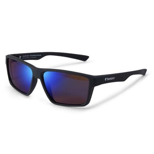Horus X - Sunglasses men and women | UV400 100% UV Blocking Lightweight Sun Glasses | Rectangular