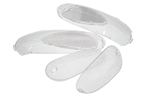 Clignotant Verres STR8 pour Gilera Stalker, Blanc