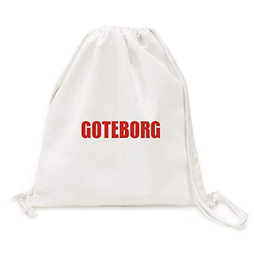 Sac de voyage toile rouge grand format Göteborg pour escapades et virées shopping