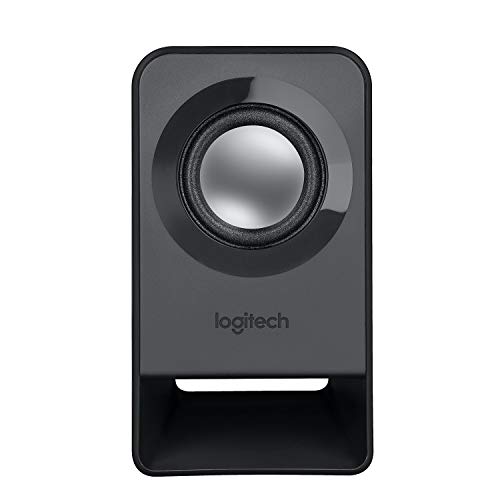 Caixa de som Multimidia Logitech Z211 com Sistema 2.1 e conexão 3,5mm - Preto