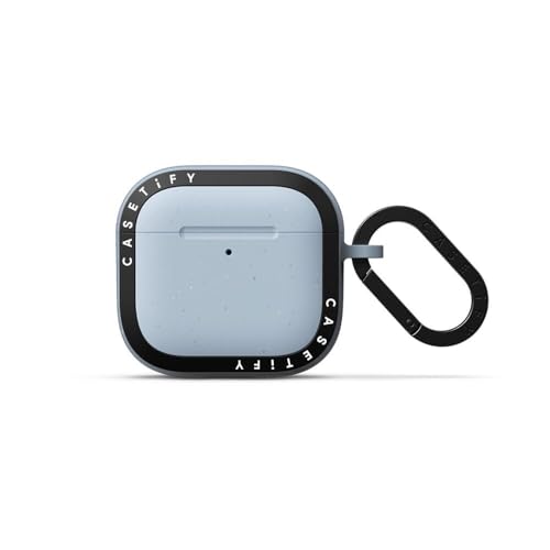 Coque AirPods 4 antichoc CASETiFY protection 2m anti-rayures bleu ciel