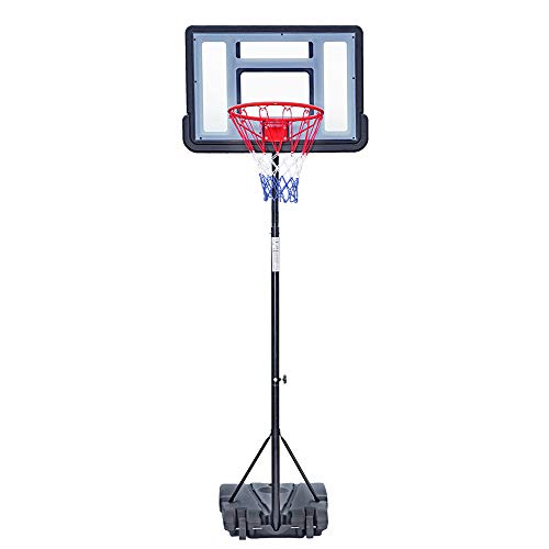 Alapaste Portable Removable Basketball System Ground Backboard Adjustable Pool Basketball Hoop System St