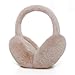 Snacko Soft Plush Ear Muffs For Outdoor Cold Protection - Winter Ear Warmers For Men And Women - Fashionable Solid Ear Flaps(Coffee)
