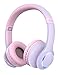 Mpow CH9 Kids Headphones Bluetooth 5.0 LED Light, 14Hours Playing Wireless Foldable Headset w/Mic, Volume Limited 85dB-95dB for PC/Cellphone/TV/School