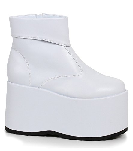 Ellie Shoes Men's Platform Ankle Boot L SLV3