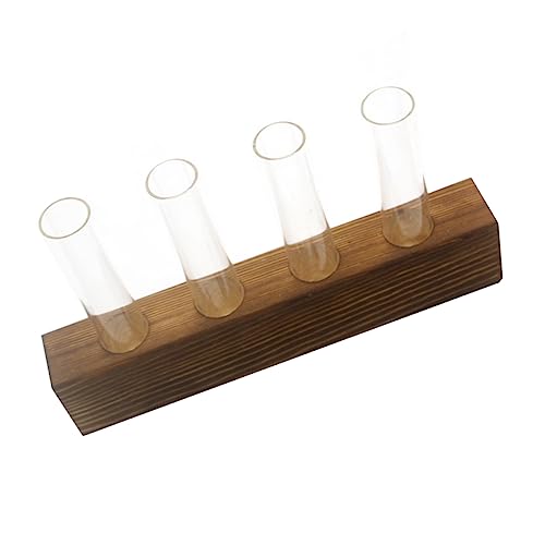 ifundom Soporte De Jarrón De Madera Ideal para Floreros De Vidrio Decoración Hogareña