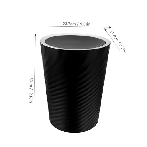 Bote de basura con tapa Homoyoyo para cocina y baño miniatura 2