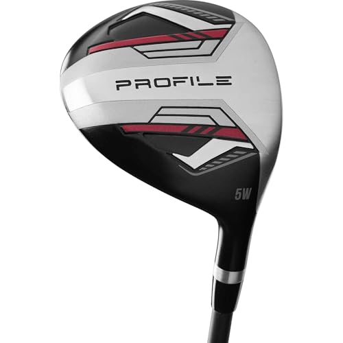 Wilson Herren Profile Einzel Fairway Einzeln, Rot/Schwarz, Standard