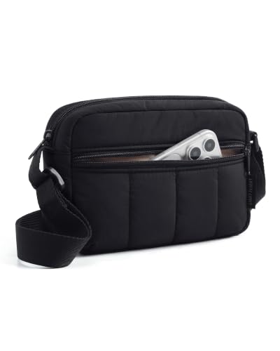 LIGHT FLIGHT Mini Puffer Crossbody Hobo Bag (various) - image 1