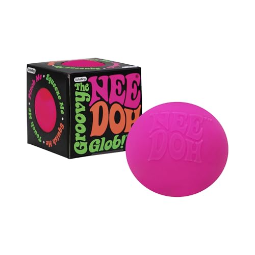 Image of Schylling NeeDoh Original - Sensory Fidget Toy - Pink - Ages 3 to Adult , 1 Count ( Pack of 1)