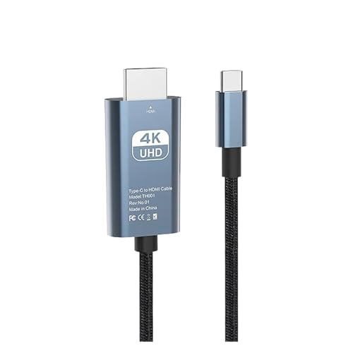 HDMIA_v^[ USB^CvC MHLP[u ґg4K HDrfIRo[^[ HDTVR[h vWFN^[j^[erp HPAbvgbvAMacBookɑΉ(2m 4K 30HZ)