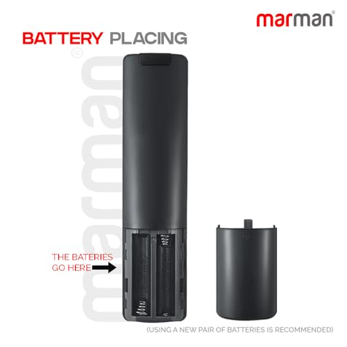 Image of marman Compatible with Thomson Tv Remote Control Original Model 24Alpha001 32Alpha007BL 40Alpha009BL Suitable for 4K FHD UHD LED TV Make Sure Existing Controller Replicate as Similar Model