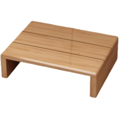NYHGOXM 竹製ステップテーブル 40×30×15cm 滑り止め設計 家庭/オフィス用 多機能踏み台 キッチン・バルコニー・玄関対応 (並行輸入品 Lサイズ) (Large,40CMx30CMx15CM)