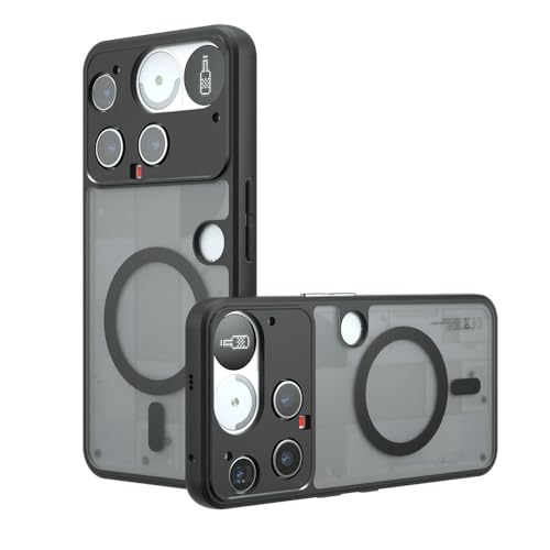 Coque Nothing Phone 3 compatible MagSafe et anti-chocs intégrée A024 - Noir