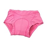 FytStycale Women's Underwear Riding Shorts Lightweight Versatile Cycle Undershorts Activewear Outdoor Padded Bike Underwear, Pink