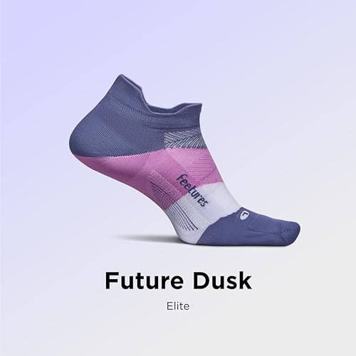 Image of Feetures Elite Light Cushion Mini Crew Sock - Sport Sock with Targeted Compression