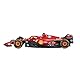 Bburago – Ferrari SF-24#16 Charles Leclerc Imola GP 2024, Maßstab 1:43, Diecast-Modell mit Helm und Vitrine, realistische Details, offizielle Ferrari-Lizenz, Alter 14+