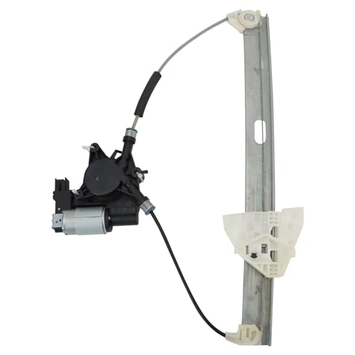 Image of TRQ Rear Left Power Window Regulator & Motor Assembly Drivers Side Compatible with 2007-2015 Mazda CX-9