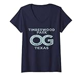 Photo Gallery donna timberwood park texas og original gangster hometown pride maglietta con collo a v Photo Gallery donna timberwood park texas og original gangster hometown pride maglietta con collo a v
