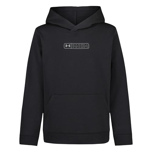 Image of Under Armour Boys' Pullover Hoodie Sweatshirt, Soft & Comfortable Fleece, Outdoor Collection