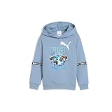 PUMA Kids Boys X Hot Wheels Graphic Hoodie Casual Outerwear Casual - Blue - Size 6