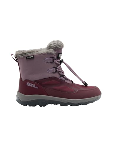 Jack Wolfskin Unisex barn Vojo Shell Xt Texapore Mid K vinterstövlar, Wild Blossom, 28 EU