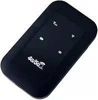 Modem Roteador Portátil 4G/5G LTE 150 Mbps Wi-Fi Desbloqueado com Bateria Recarregável — Compatível com Celulares, Laptops e Tablets | Suporte até 10 Dispositivos | Plug & Play