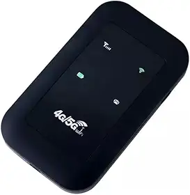 Modem Roteador Portátil 4G/5G LTE 150 Mbps Wi-Fi Desbloqueado com Bateria Recarregável — Compatível com Celulares, Laptops e Tablets | Suporte até 10 Dispositivos | Plug & Play