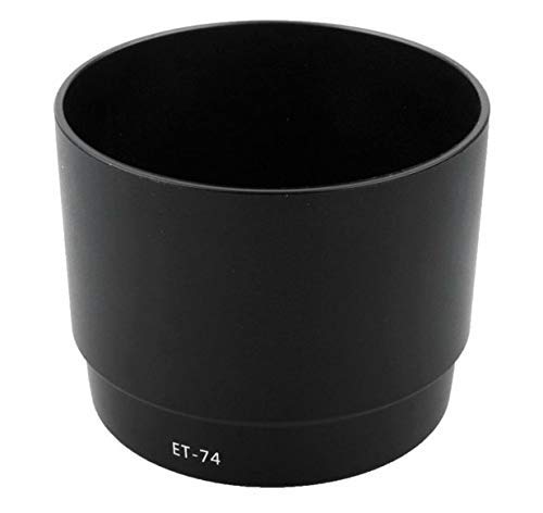 SUPERNIC 67mm Camera Lens Hood ET-74 et 74 Lens Cover Baynet for Canon ef 70-200mm f/4L is USM 50d 60d 70d 5d 5diii 6d 7d 7dii 1Dx 1Ds 1D with Microfiber Cloth