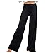 Dasongff Pantalons de Yoga et Pilates Femme Cordon de Serrage, Femme Pantalon Ample de Sport Lâche Haute Taille Élastique Jambe Large Pilates Fitness Gym Pantalon de Yoga Baggy