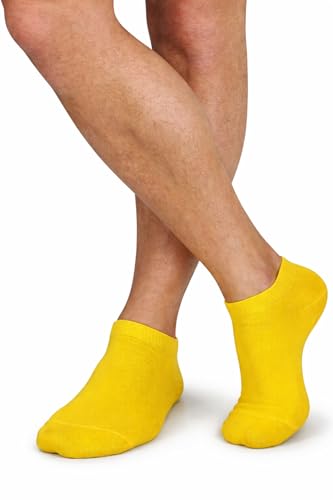 Image of RONDO Ankle Socks Unisex Thin Cotton Athletic Socks for Men for Women Running Socks Breathable Dry Fit Low Cut Golf Socks