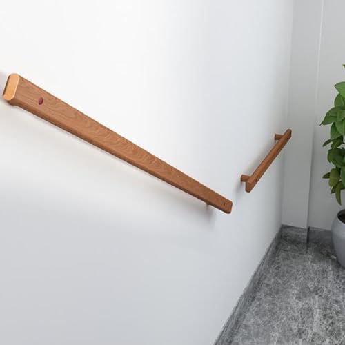 Rampe d'escalier en bois de qualité supérieure, support garde-corps design 200 cm - 8