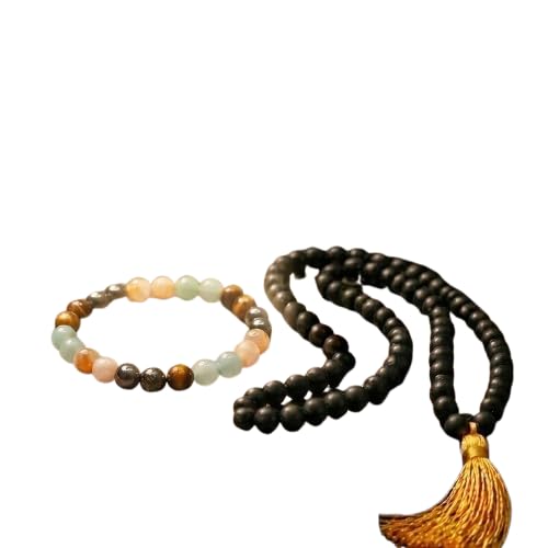 Money Magnet Bracelet & Karungali Mala Combo by Mahadevkrupa – Attract Wealth, Positivity & Protection | Perfect for Prayer and Meditation-image-44