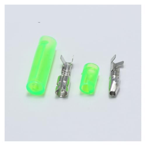 5sets 4.0 mm 1Pin Car Electrical Connector Kits Male Female Butt Terminal + Sheath