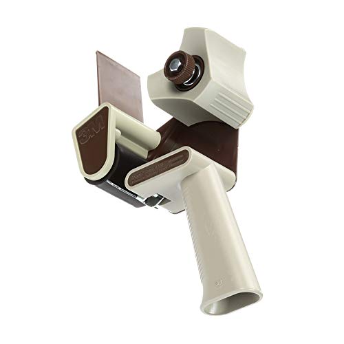 Scotch - 21200190087 H180 Industrial Packing Tape Dispenser For 2" Tape – Lightweight And Portable For Commercial Packaging, Shipping, Moving, Carton And Box Sealing, Gray (19008) #TOP1