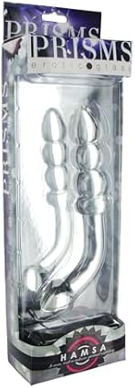 Prisms Erotic Glass Hamsa Punto G y Punto P Consolador - 333 gr