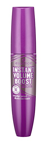 instant volume boost mascara smudge-proof and intense black